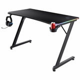 Desk Trust GXT 709 LUMINUS Black 120 x 74 x 60 cm-4