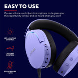 Gaming Headset with Microphone Trust GXT 491 Black Purple-23
