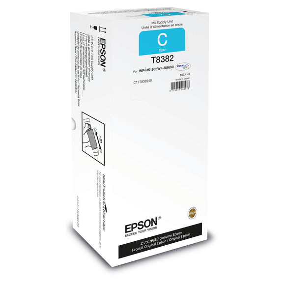 Original Ink Cartridge Epson C13T838240 Cyan-0