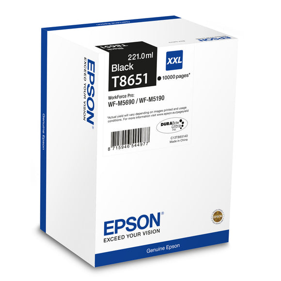 Original Ink Cartridge Epson C13T865140 Black-0