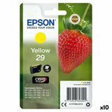 Original Ink Cartridge Epson XP 235 332 335 432 435 Yellow (10 Units)-0