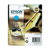 Original Ink Cartridge Epson 16 Cyan (10 Units)-1