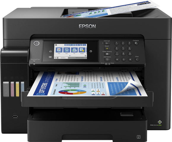 Epson EcoTank L15160 | Inkjet | Colour | Multicunctional Printer | A3+ | Wi-Fi | Black-0