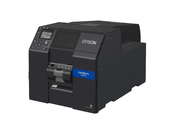 Epson C6000PE 4 Inch Wide Peeler Color Label Printer Black-0