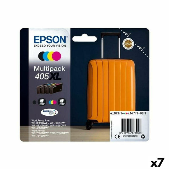 Epson Original Ink Cartridge Black Cyan Magenta Yellow-0