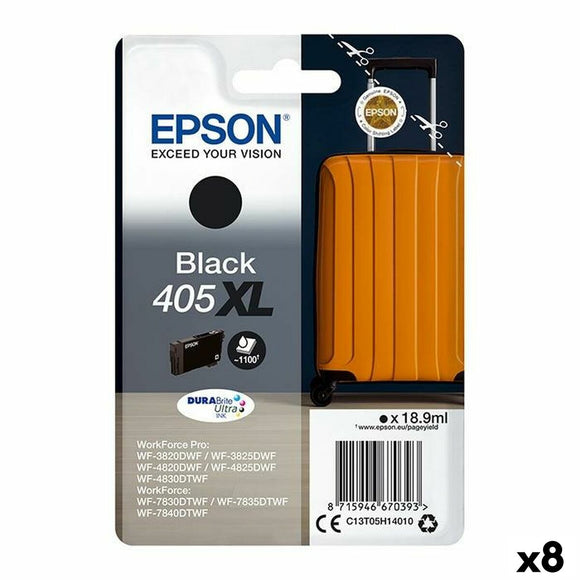 Original Ink Cartridge Epson WF-3820DWF, 3825DWF, 4820DWF, 4825DWF, 4830DWF, WF-7830DTWF, 7835DTWF, 7840DTWF Black (8 Units)-0