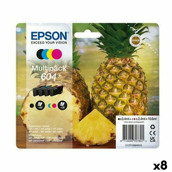 Original Ink Cartridge Epson XP-2200 WF-2910DWF Black/Cyan/Magenta/Yellow (8 Units)-0