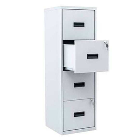 Chest of drawers Bisley Refillable storage binder Grey Metal 125 x 40 x 40 cm-0