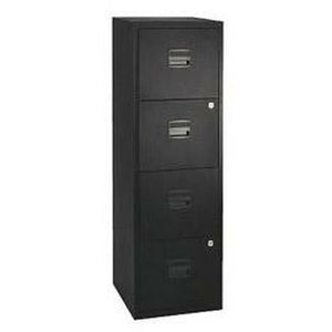 Chest of drawers Bisley Refillable storage binder Black Metal 125 x 40 x 40 cm-0