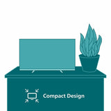 Smart TV Philips 32PHS6000/12 32" HD LED HDR-11