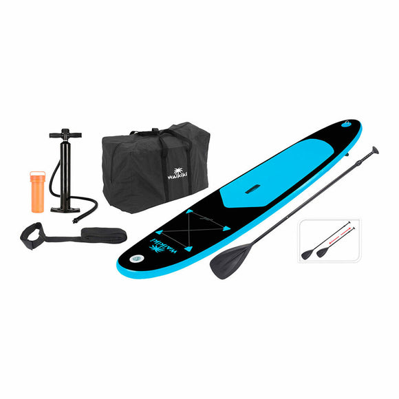 Inflatable Paddle Surf Board with Accessories XQ Max Blue/Black-0