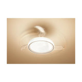 Ceiling Fan with Light Philips Lighting Bliss White 4500 Lm (2700k) (4000 K)-2