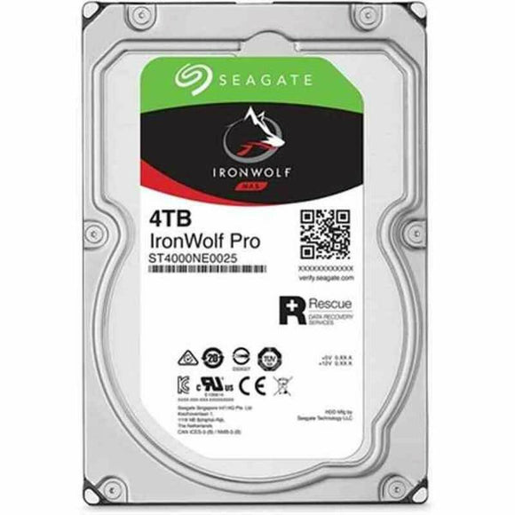 Hard Drive Seagate IronWolf  Pro ST4000NE001 4TB 7200 rpm 3,5