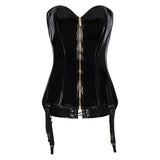 Corset Leotard Guilty Pleasure Black (S)-6
