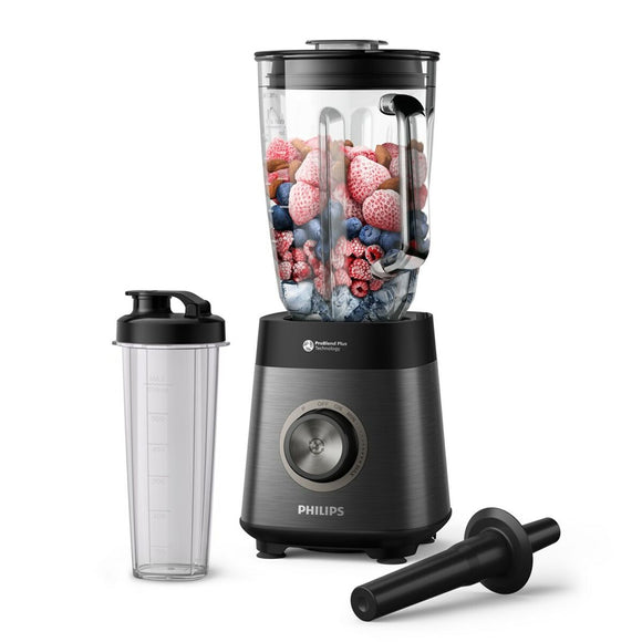 Cup Blender Philips HR3041/00 Black 1200 W 2 L-0