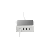 USB Hub Linq Byelements LQDC240 White Grey-23