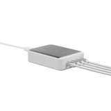 USB Hub Linq Byelements LQDC240 White Grey-31