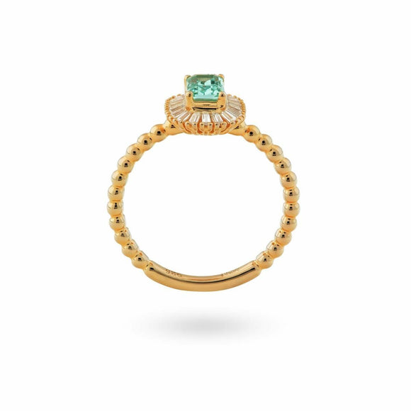 Ladies' Ring 24KAE 12442Y/54 Golden 14-0