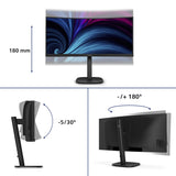 Monitor Philips 34B2U3600C/00 34" Wide Quad HD-21