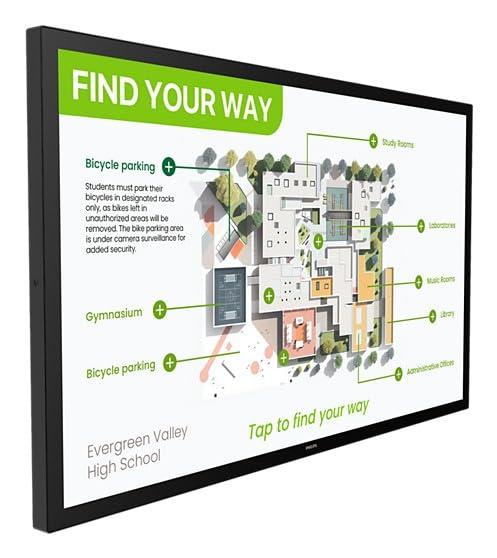 Philips T-Line 55BDL3751T Interactive Display 55 Inch UHD 4K Android 8.0 450 cd/m-0