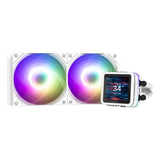 Box Ventilator Zalman ALPHA2 DS A24 WHITE Ø 12 cm (1 Unit)-0