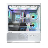 ATX Semi-tower Box Zalman CHRONIX WHITE White-9