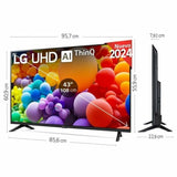 Smart TV LG 43UT73006LA.AEUQ 4K Ultra HD 43" LED HDR D-LED-8