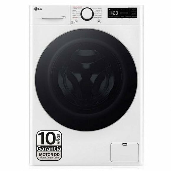 Smart Washer-Dryer LG AI Direct Drive Turbowash 360 1400 rpm 9 kg 6 Kg-0