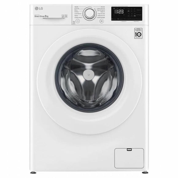 Washing machine LG F4WV3008N3W 1400 rpm 8 kg-0