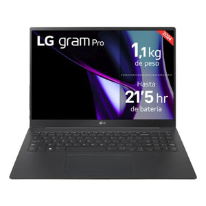 Laptop LG 16Z90SP-K.AD75B 16" 32 GB RAM 512 GB SSD 1,4 GHz Intel Core Ultra 7 155H Spanish Qwerty-0