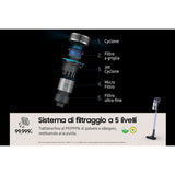 Stick Vacuum Cleaner Samsung VS15A6031R4/ET 150 W-30