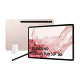 Tablet Samsung Galaxy Tab S8 Plus 5G Pink 5G 12,4" 8 GB RAM 128 GB-0