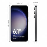 Smartphone Samsung Galaxy S23 6,1" 128 GB 8 GB RAM Octa Core Qualcomm Snapdragon 8 Gen 2 Black-1