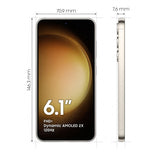 Smartphone Samsung Galaxy S23 SM-S911B 6,1" 256 GB 8 GB RAM Cream-1