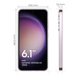 Smartphone Samsung SM-S911B Octa Core 8 GB RAM 256 GB Lilac-1