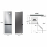 Washing machine Samsung RB34C602DSA 186 Silver-23