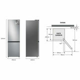 Washing machine Samsung RB34C602DSA 186 Silver-16