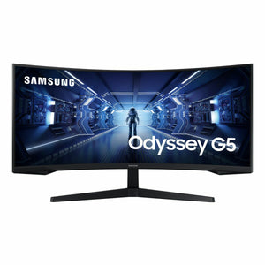 Monitor Samsung Odyssey G5 - G55T C34G55TWP 34" UltraWide Dual Quad HD 165 Hz-0