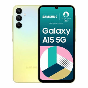 Smartphone Samsung A15 4 GB RAM 128 GB Yellow-0