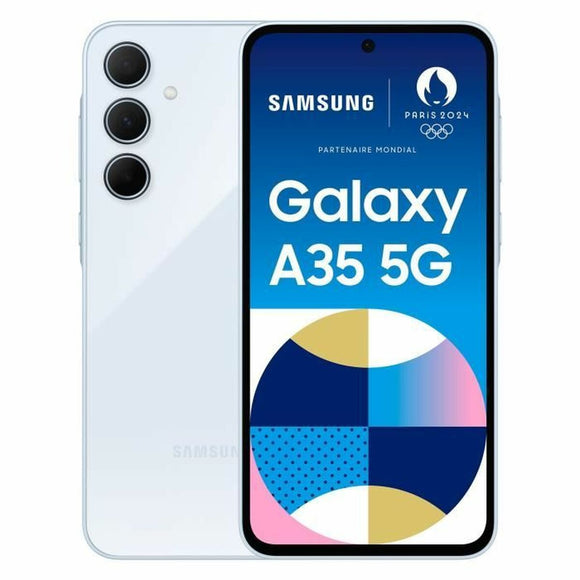 Smartphone Samsung Galaxy A35 Octa Core 6 GB RAM 128 GB Blue-0