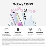 Smartphone Samsung Galaxy A35 6 GB RAM 128 GB Black Lilac-4