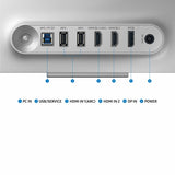 Gaming Monitor Samsung LS32DG800SUXEN 32" 4K Ultra HD-13