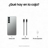 Smartphone Samsung GALAXY S25 6,2" Qualcomm Snapdragon 8 Elite 12 GB RAM 128 GB Grey Silver-7