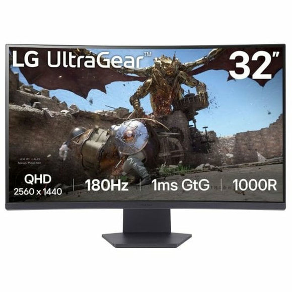 Gaming Monitor LG 32GS60QC-B Quad HD 31,5