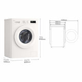 Washer - Dryer LG W4X1085NWH-7