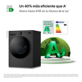 Washing machine LG F4X7009TBB 60 cm 1400 rpm 9 kg-7