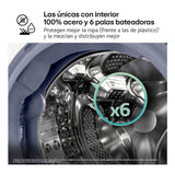 Washing machine LG F4X7009TBB 60 cm 1400 rpm 9 kg-6