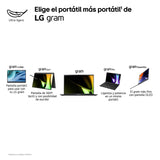Laptop LG 16ZD90SP-A.AX78B 16" intel core ultra 7 32 GB RAM 1 TB SSD Spanish Qwerty-1