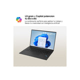 Laptop LG 14Z90RU-G.AA55B 35" Spanish Qwerty i5-1334U 16 GB RAM 512 GB SSD-33