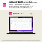 Laptop LG 16Z90T-G.AD88B 40" intel core ultra 7 255H 32 GB RAM 1 TB SSD-6